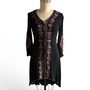 Bohemian Embroidered Festival Dress
